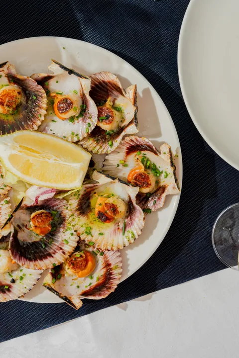 Mariscada fresca del Mediterráneo